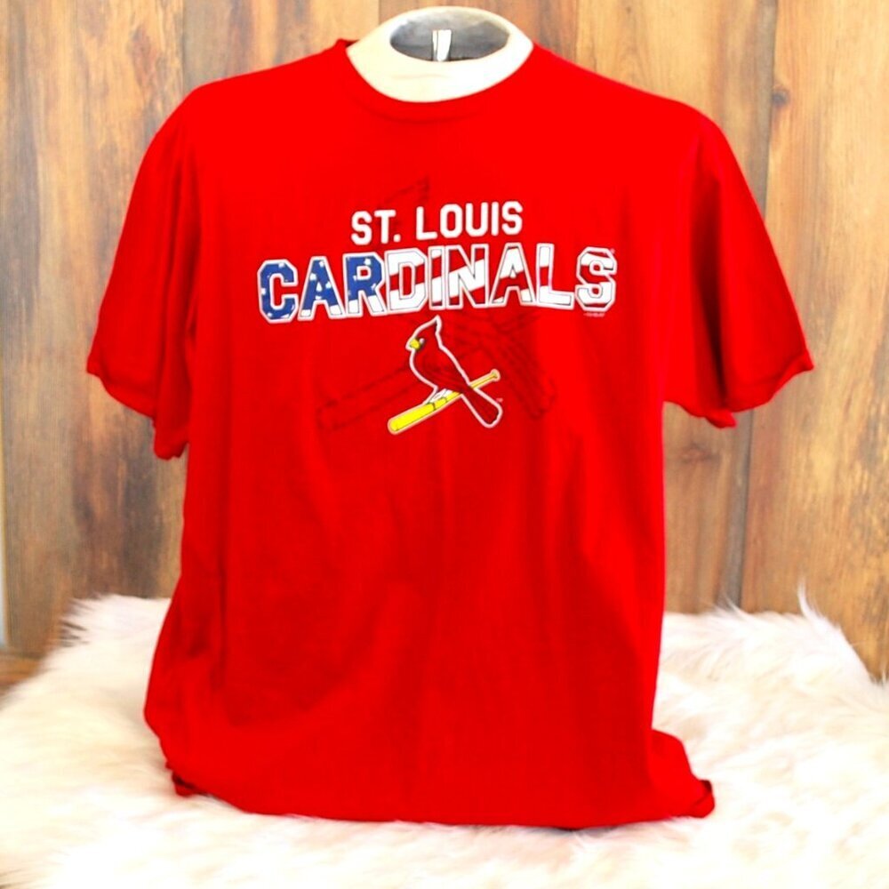 St Louis Cardinals Genuine Merch T Shirt Tee Red MLB XL